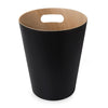 Papelera 7,5L Woodrow Negro