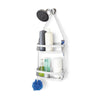 Organizador Doble Ducha Flex Blanco