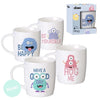 Mug 350ml Monstruos 4m