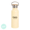 Botella Acero Inox. 500ml Travel Crema