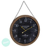 Reloj 53cm Old Town Negro