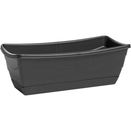 Jardinera Dalia Lounge Garden Rectangular con Plato 22 cm