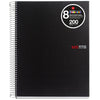 Cuaderno A4 Notebook 8 Pp Negro 200 Hojas