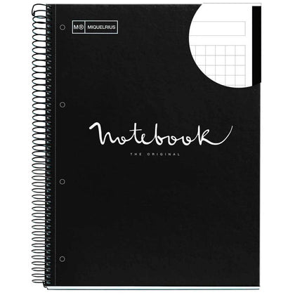 Cuaderno A4 Notebook 1 Emotions Negro 80 Hojas