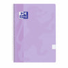 Cuaderno Espiral School Plástico Tapa Plástico Folio Oxford Malva Pastel