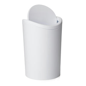 Cubo Baño Basculante Standard 6 L Blanco