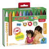 Estuche 12 Ceras Colores Alpino Baby