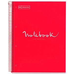 Cuaderno A4 Notebook 1 Emotions Rojo 80 Hojas