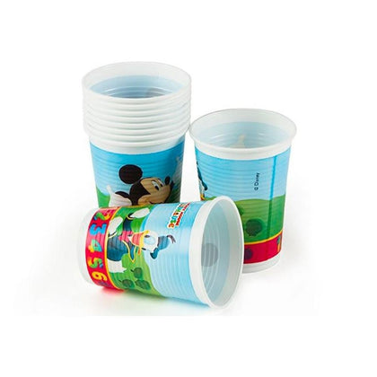 Pack 10 Vasos 200ml Mickey Mouse