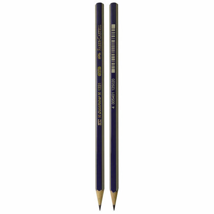 Lápiz GOLDFABER 1221 Graduación 2B Faber Castell Azul/Rojo