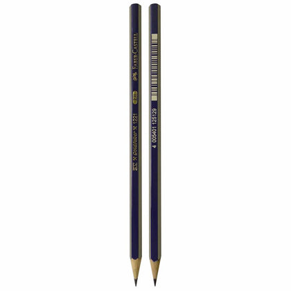 Lápiz GOLDFABER 1221 Graduación 2H Faber Castell Azul/Rojo