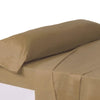 Funda de Almohada Cama 90 Beige 110 x 45 cm