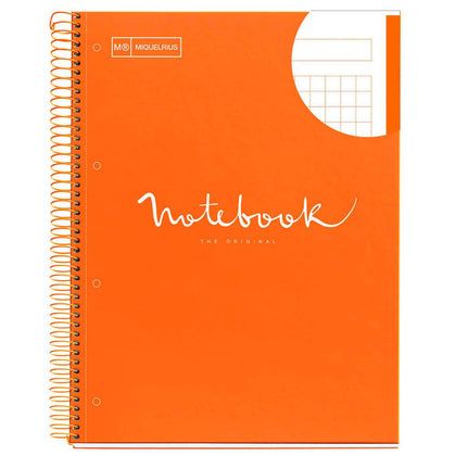 Cuaderno A4 Notebook 1 Emotions Naranja 80 Hojas