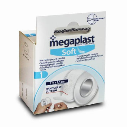 Esparadrapo Blanco Megaplast 5 Metros