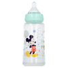 Biberón Cuello Ancho 360ml Tetina Silicona 3 Posiciones Cool Like Mickey