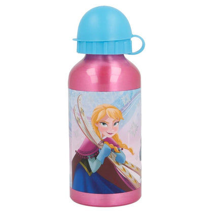 Botella Aluminio 400ml Frozen Irisdescent Aqua