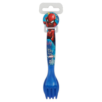 Set de 2 Cubiertos Pp Spiderman Graffitti