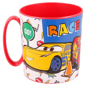 Taza Micro 350ml Cars Lets Race