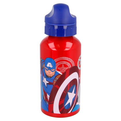 Botella Aluminio Premium 500ml Avengers Comic Heroes