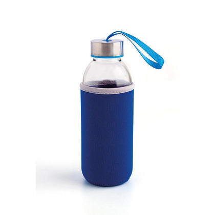 Botella Vidrio con Funda 0,40L