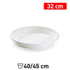 Plato Maceta Blanco Ø 32 cm