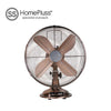 Ventilador metalico sobremesa retro 35cm 35W Cobre