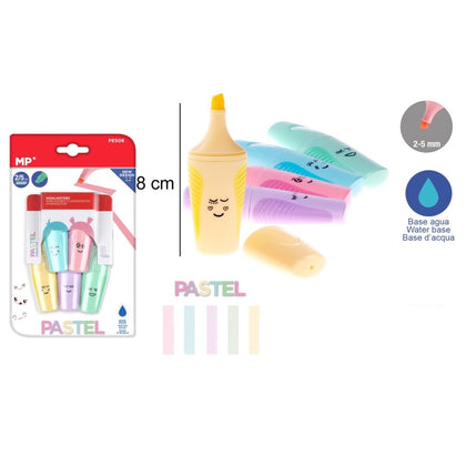 Marcador Pastel Mini 5 uds Pack Ahorro