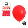 Globo Rojo 30cm Látex 10 Uds