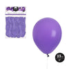 Globo Violeta 23cm Látex 50 Uds