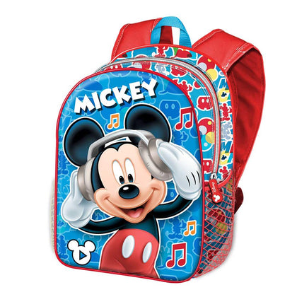 MICKEY INFANTIL Multicolor Mochila 3D Pequeña Music