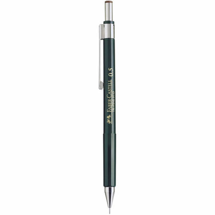 Portaminas TK-FINE 0,5 mm para Escribir y Dibujar Faber Castell Negro.