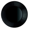 Plato Llano 25cm Harena Negro Luminarc