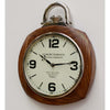 Reloj Colgar Madera/Nickel