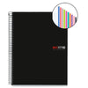 Cuaderno A4 Notebook 10 Pp Negro 200 Hojas